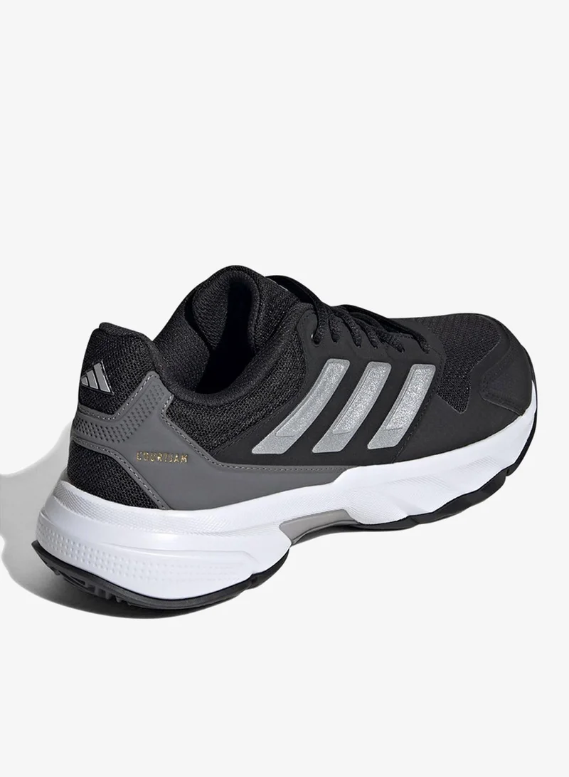 Adidas CBLACK/SILVMT/GREFOU Courtjam Control 3 for Women | Best Price UAE