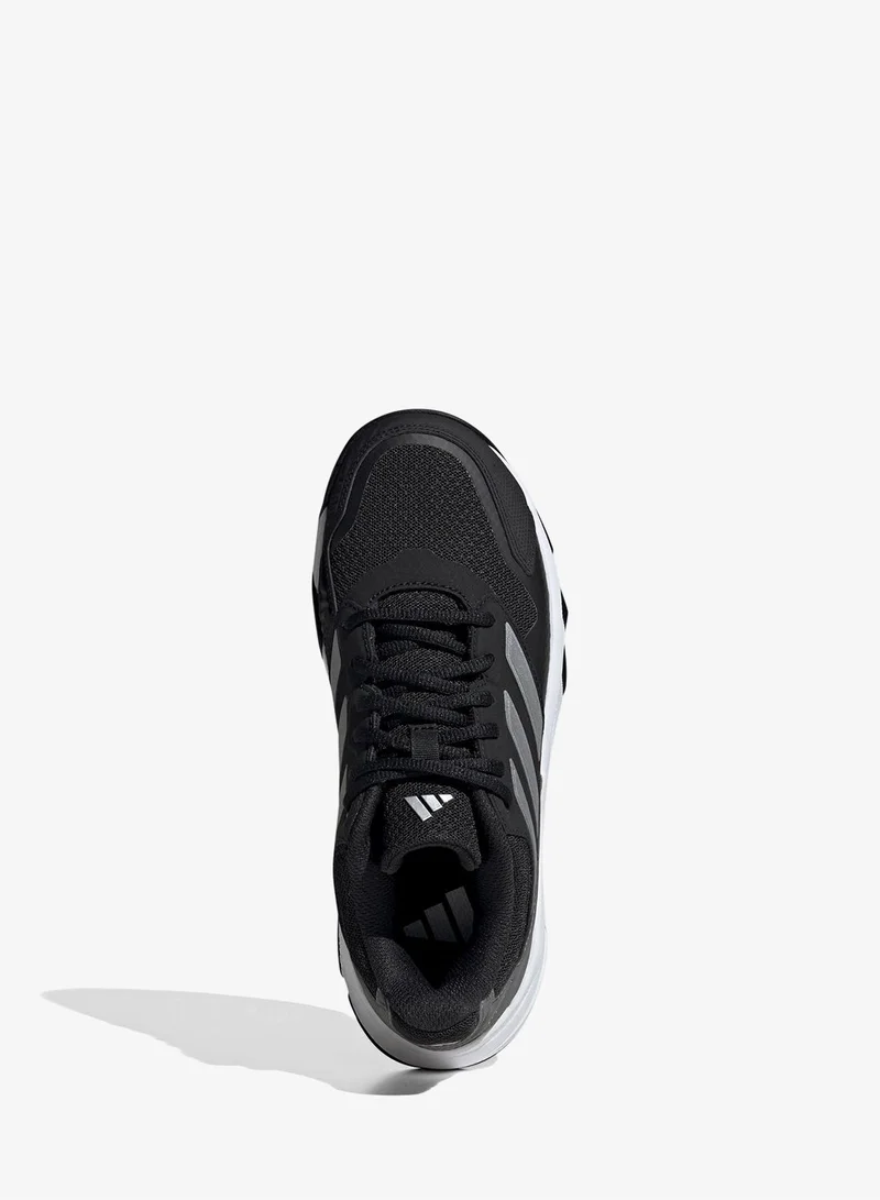 Adidas CBLACK/SILVMT/GREFOU Courtjam Control 3 for Women | Best Price UAE