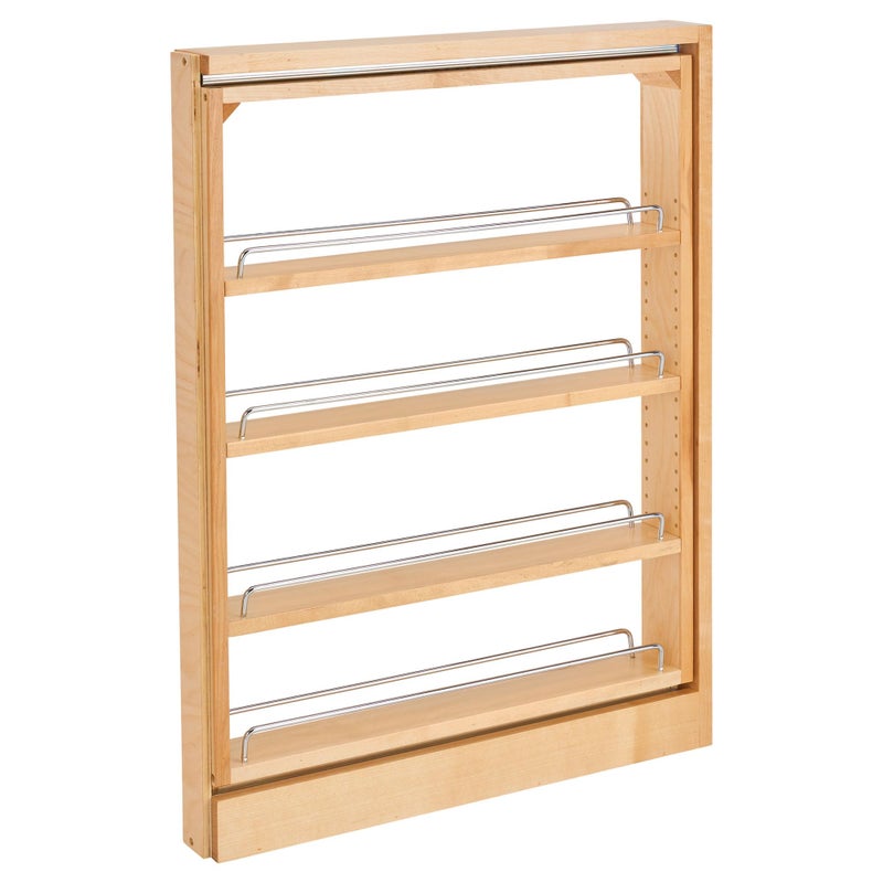 Rev-A-Shelf RevAShelf Base Filler Pullout Organizer Rack for KitchenBathroom Cabinets wSoftClose 3 