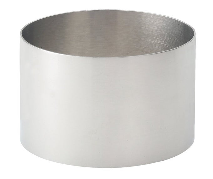 CUTLERYPRO FOOD PLATING PRESENTATION RING APPROVED 188 STAINLESS STEEL 35 X 2INCH