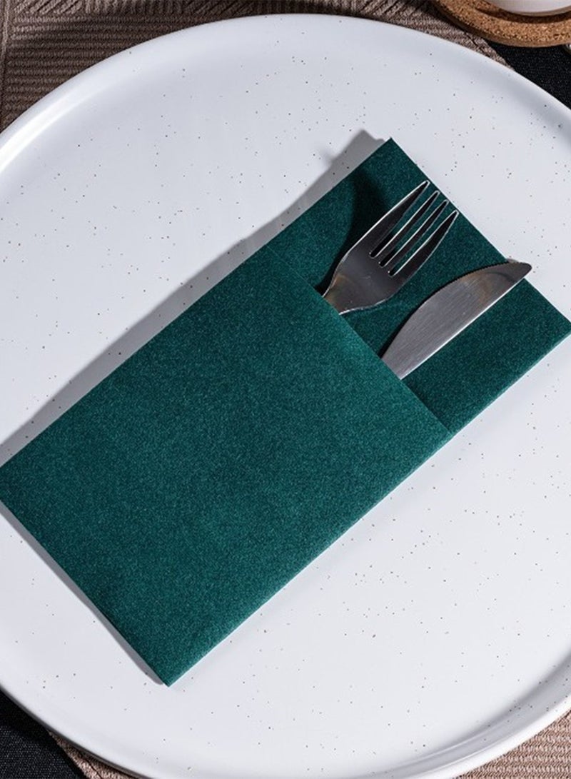 Disposable knife and fork bag restaurant napkin  - Image 4