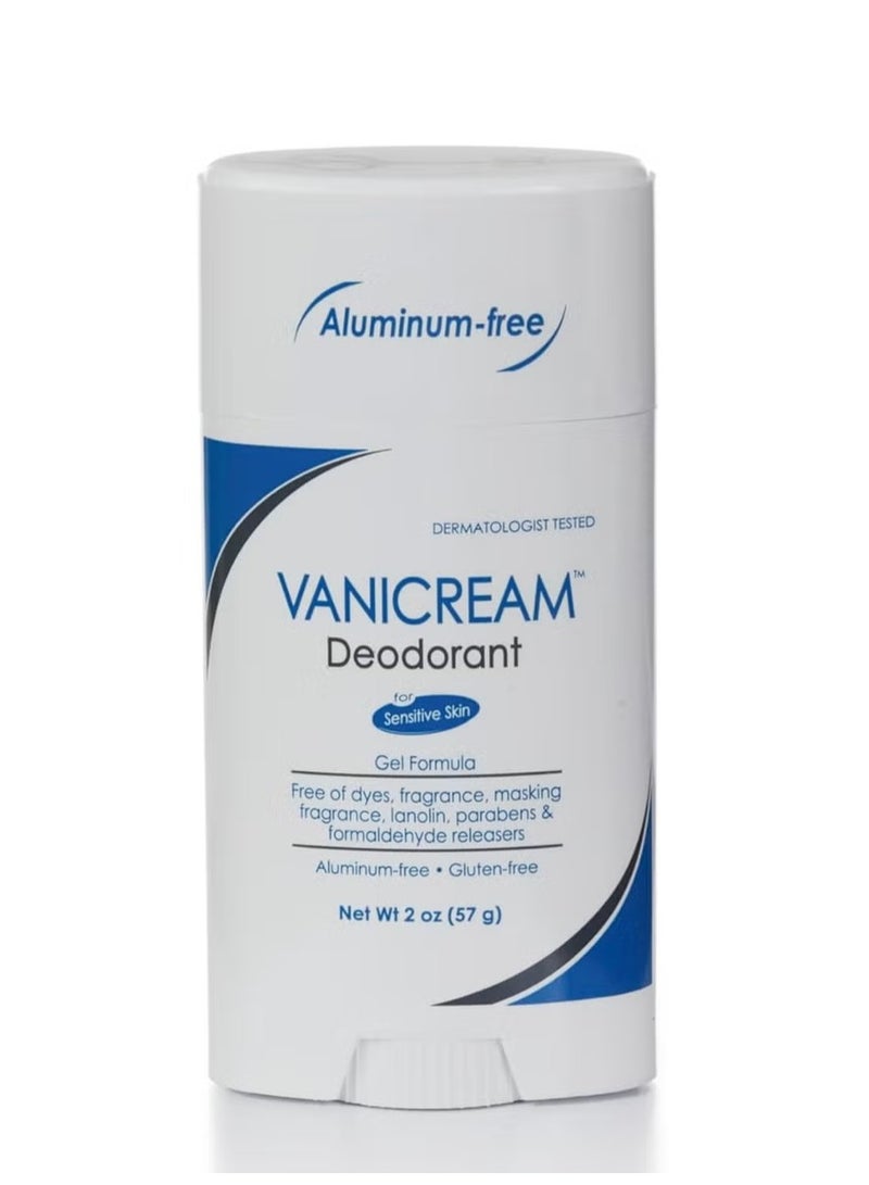 Vanicream Aluminum-Free Gel Deodorant Unscented Formula for Sensitive Skin 2 Ounce - Image 1