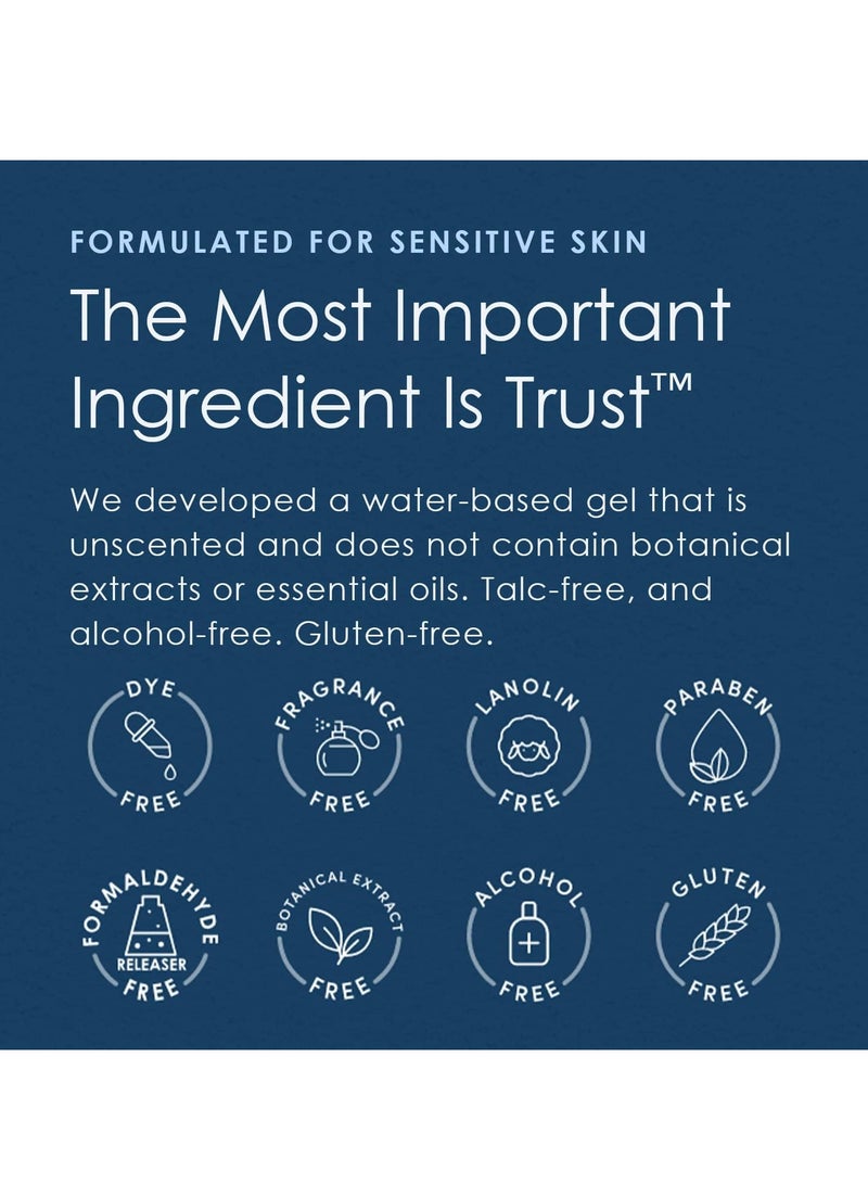 Vanicream Aluminum-Free Gel Deodorant Unscented Formula for Sensitive Skin 2 Ounce - Image 3