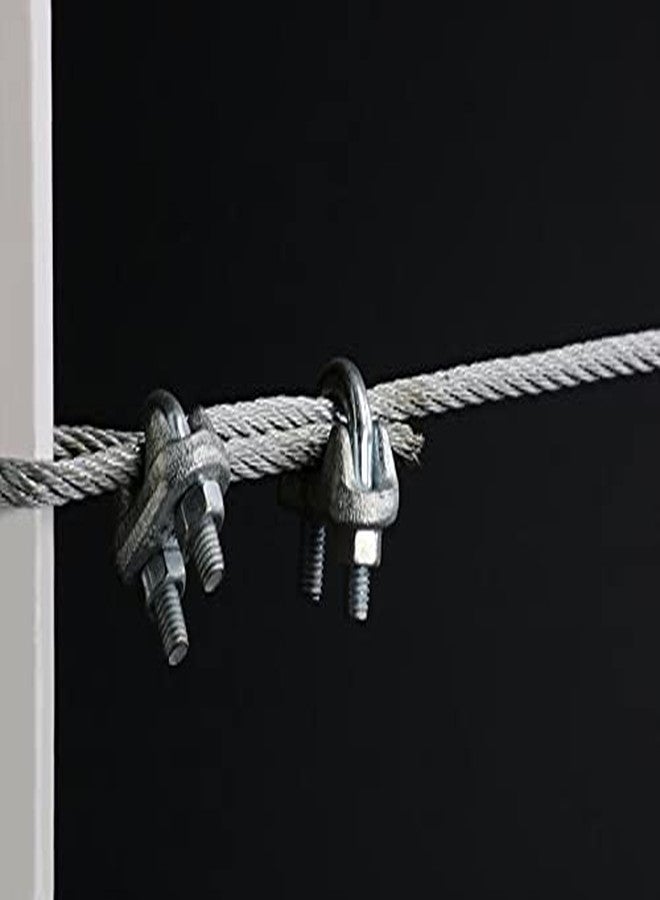 PK Galvanised Steel U Clamp with Nut 10 MM for Gym, Climbing, Hanging, Rigging & Multipropose (4 Pcs) - Image 5