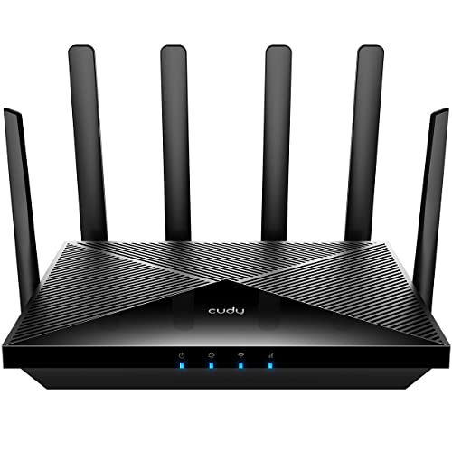Cudy New 5G NR SA NSA AX3000 WiFi 6 CPE Router AX3000 Dual SIM 5G Cellular Router Qualcomm IPQ5018 SDX62 MUMIMO Detachable Antennas Band Lock VPN Zerotier Cloudflare P5 - Image 1