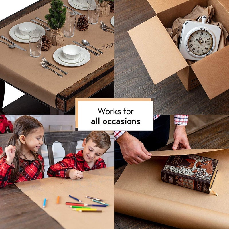 Veeshna Polypack® Brown Paper roll (32 inches x 5 Meters) - Image 4
