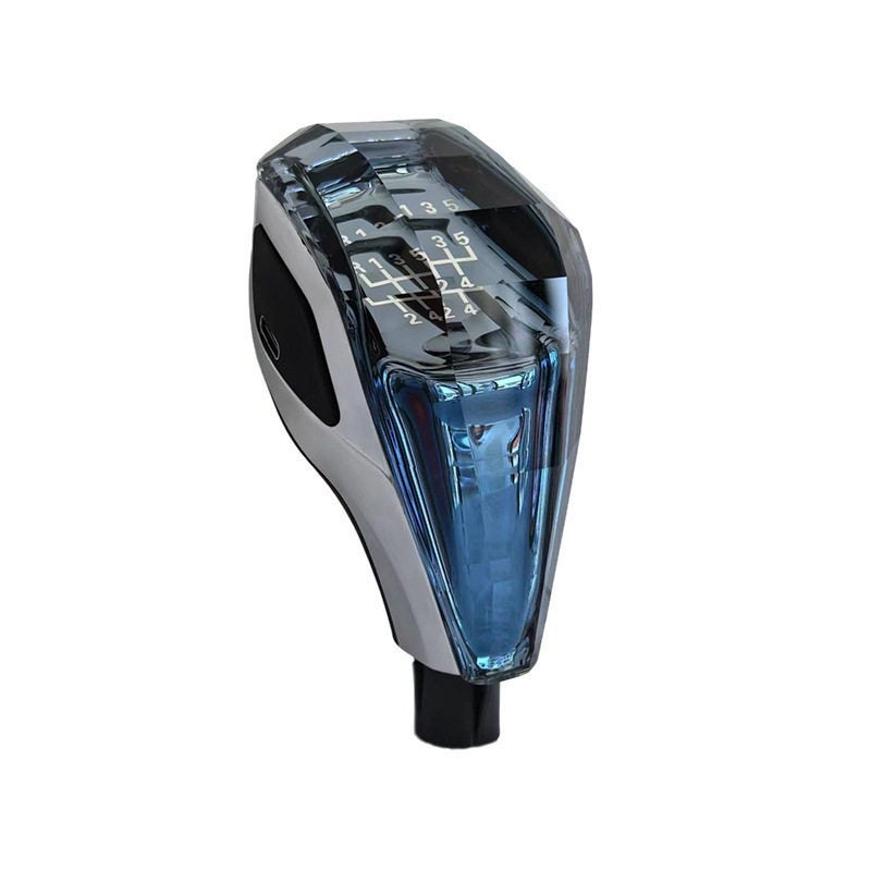 WU LED Crystal Car Manual Gear Shift Knob for Toyota Mazda Mitsubishi Universal Accessories - Image 3