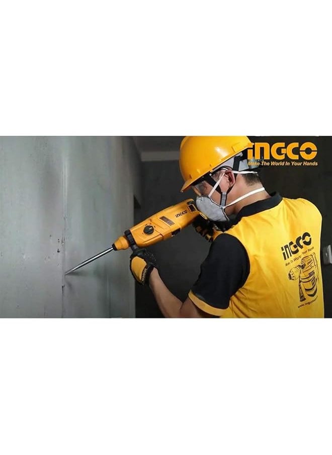 INGCO Rgh9028 800 W Rotary Hammer  - Image 4