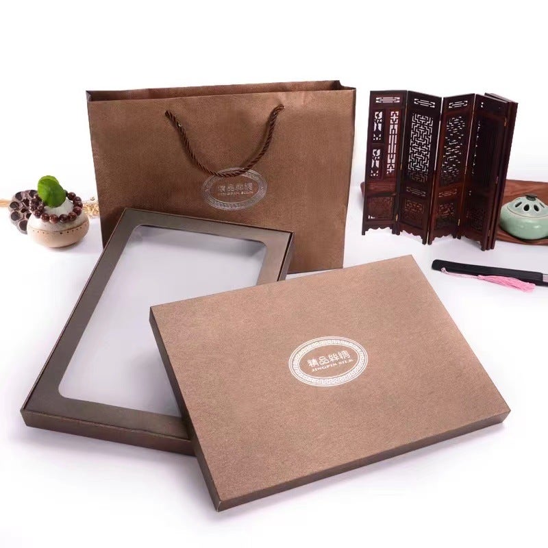 2026 High-End Exquisite Packaging Silk Scarf Special Gift Box Creative Packaging Box Handbag Various Styles - Image 1