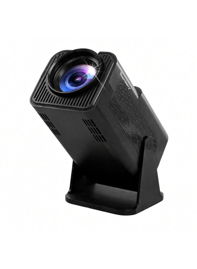 Smartbarry HT15 Portable 4K HD Projector with Dual-Band WiFi & HDR for Home Theater - Image 1