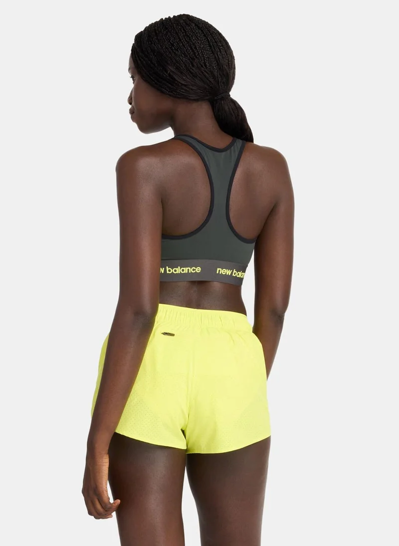 نيو بالانس Women's Sleek Medium-Support Training Sports Bra