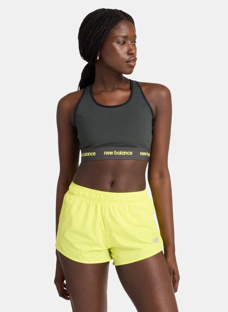 نيو بالانس Women's Sleek Medium-Support Training Sports Bra