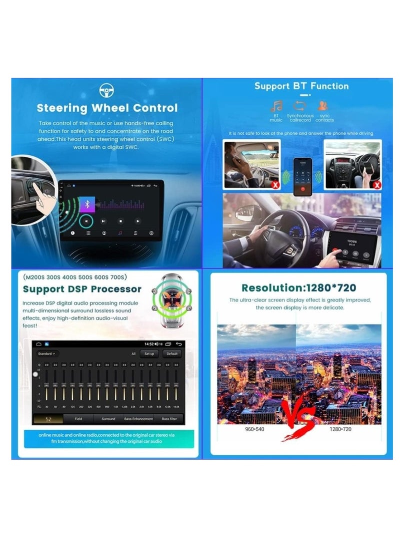 فيريكس ستيريو سيارة أندرويد لكيا كرنفال 2014-2020 ذاكرة وصول عشوائي 4 جيجابايت تدعم Apple Carplay Android Auto لاسلكي QLED شاشة تعمل باللمس DSP بلوتوث AHD كاميرا متضمنة بطاقة SIM  - Image 4