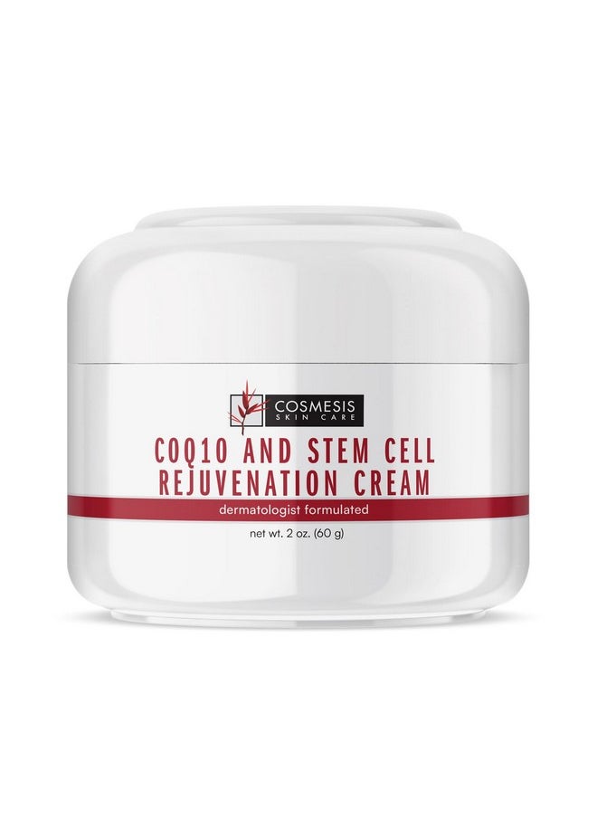 Cosmesis Skin Care Coq10 & Stem Cell Rejuvenation Cream Fight Oxidative Stress Reduce Wrinkles Promote Youthful Skin. Goji Berry & Orchid Extracts. 2 Oz.  - Image 1