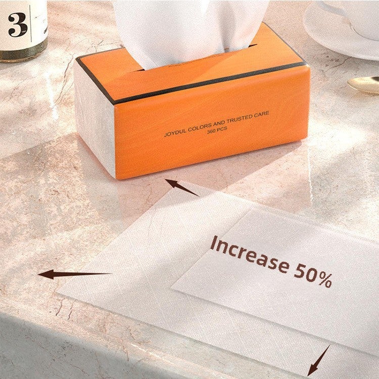 Planting and protecting paper towel household toilet paper napkin affordable toilet paper trembles with 20 large bags Wholesale(Plant protection orange thick 20 packs) - Image 4