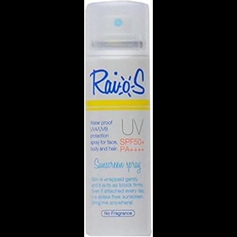 RAIOS SPF50+ NO FRAGRANCE SUNSCREEN SPRAY 70ML - Image 1