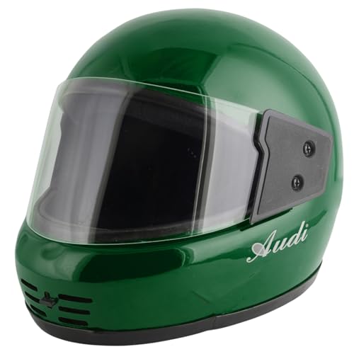 Sage Square Audi Full Face Helmet | ISI Certified | Clear Visor | High Standard Safety | Designed for Extra Comfort & Style (XLarge, Green Glossy) - Image 1