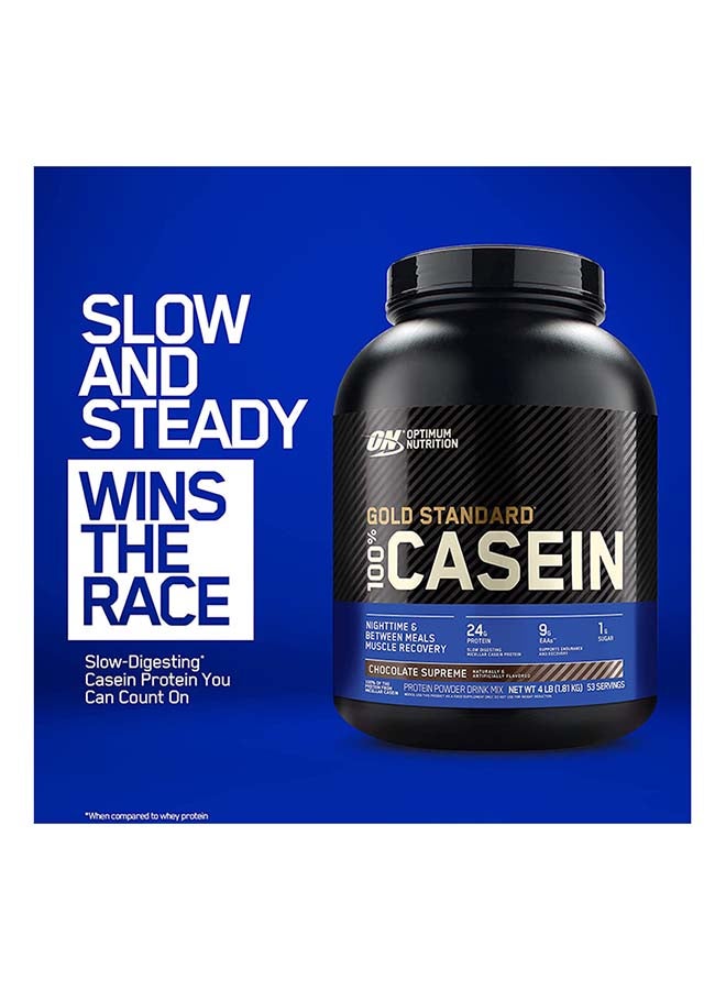Gold Standard 100% Micellar Casein Protein Powder Chocolate Supreme 3.97Lb