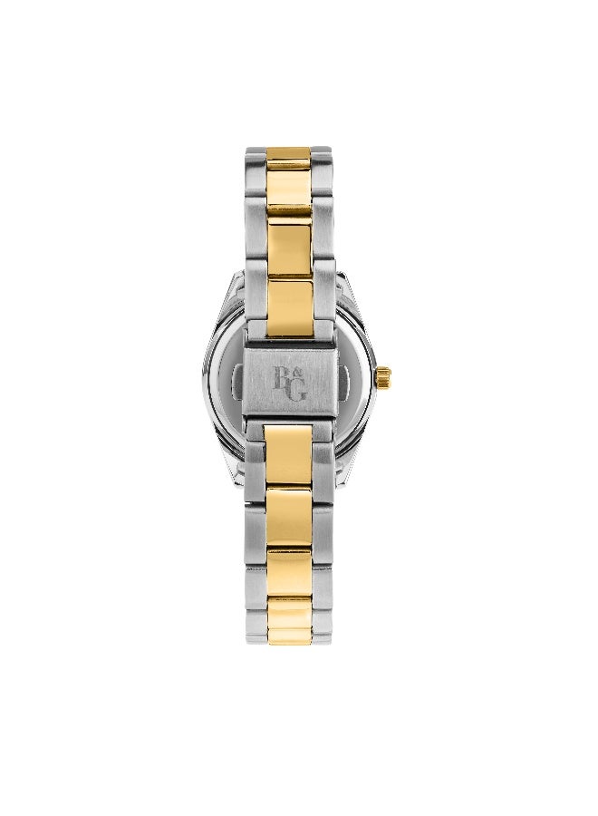 B&G Women's Green Round Analog Dial with Multicolour Metal Band Watch - 31mm - R3853241529 - Image 4