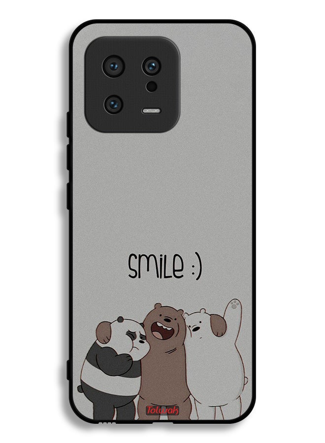 Tolwak Xiaomi 13 Protective Case Cover Friends Smile - Image 1