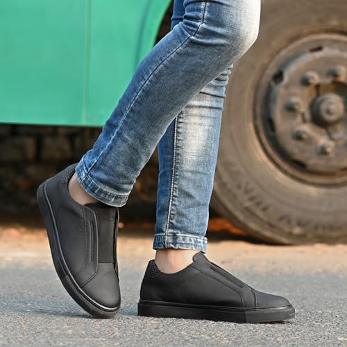 Cruiser Sneaker for Men | Comfort & Style with Soft Cushioned Insole | Trendy Slip On Design for Casual Outfits - Image 3