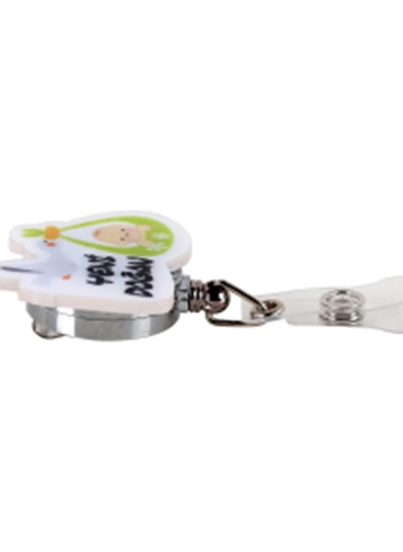 Nur Medikal Giyim Nur Medical Clothing Newborn Themed Yoyo Badge AKS YND 024