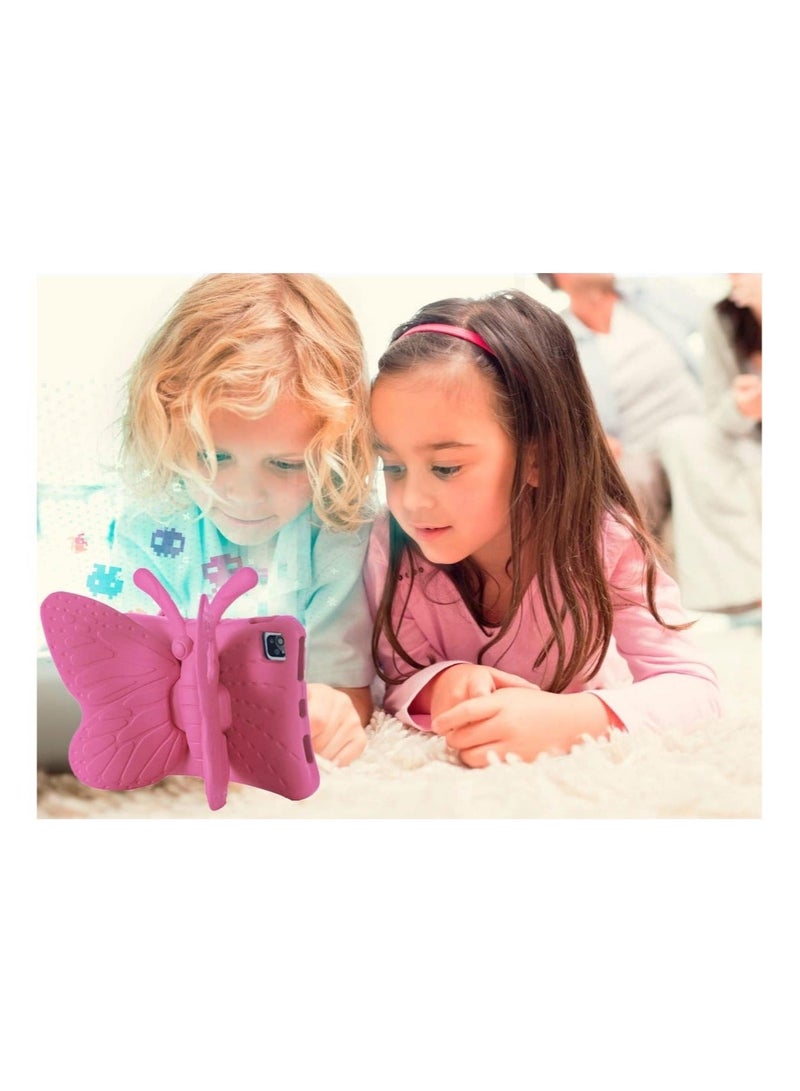 راكسوم جراب iPad Air 4 للأطفال، جراب iPad Air من الجيل الرابع للأطفال، غطاء واقٍ خفيف الوزن مقاوم للصدمات على شكل فراشة لطيف لجهاز iPad Air 2020/iPad 10.9/iPad Pro 11 2020 2018 الجيل الأول والثاني  - Image 4
