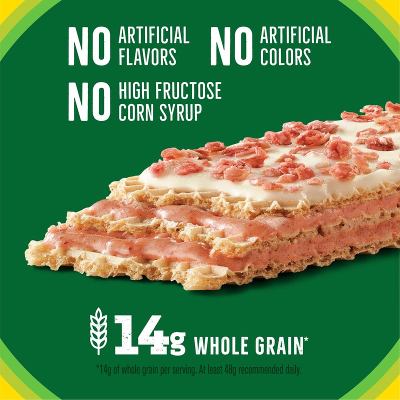 Nature Valley بار wafers كريمي مقرمش من ناتشر فالي، بالفراولة، حبوب كاملة، 5 بار، 6.5 أونصة - Image 4