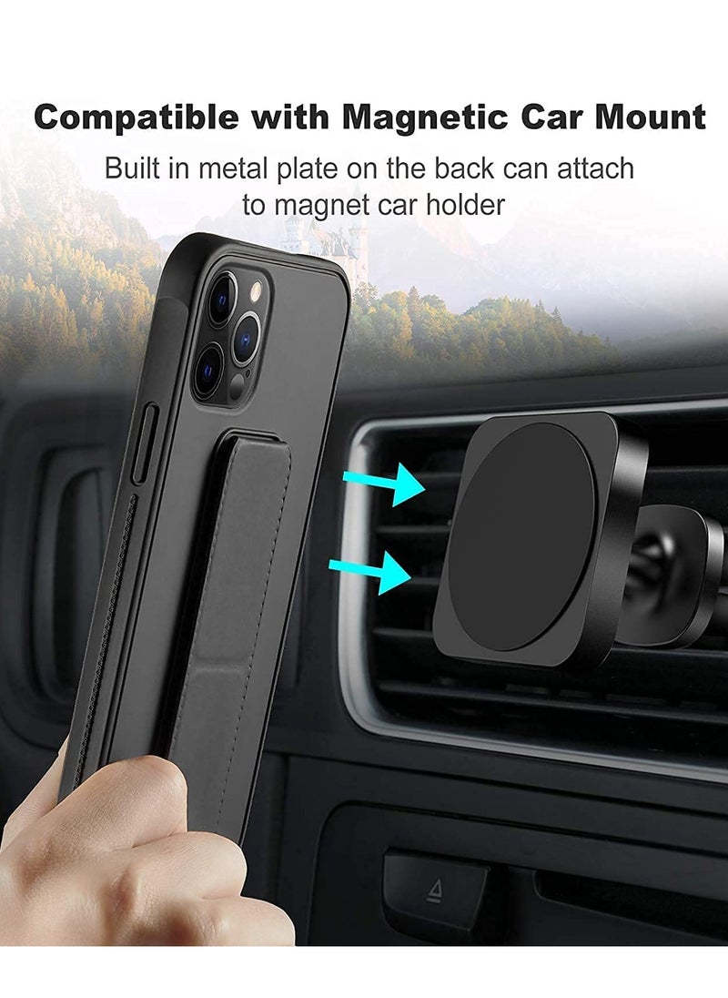 BORTONY iPhone 15 Pro Max Case Cover Finger Grip holder Phone Car Magnetic Multi function Shockproof Compatible with Apple iPhone 15 Pro Max  - Image 5