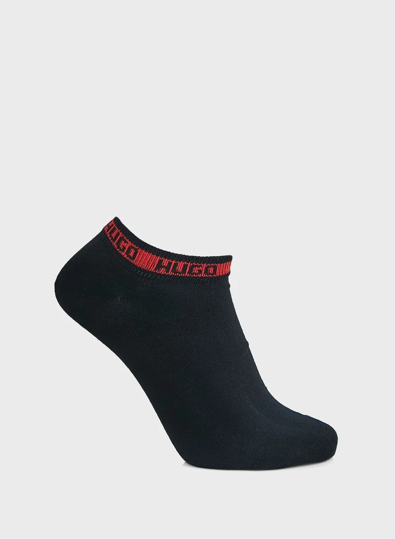 HUGO 2 Pack Logo Socks
