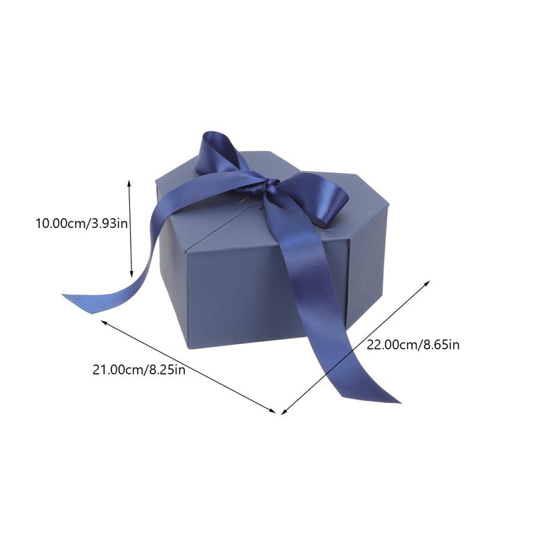 Heart Shaped Gift Wrapping Storage Box Set With Multifunctional Compartments For Valentines Day Wedding - Image 3