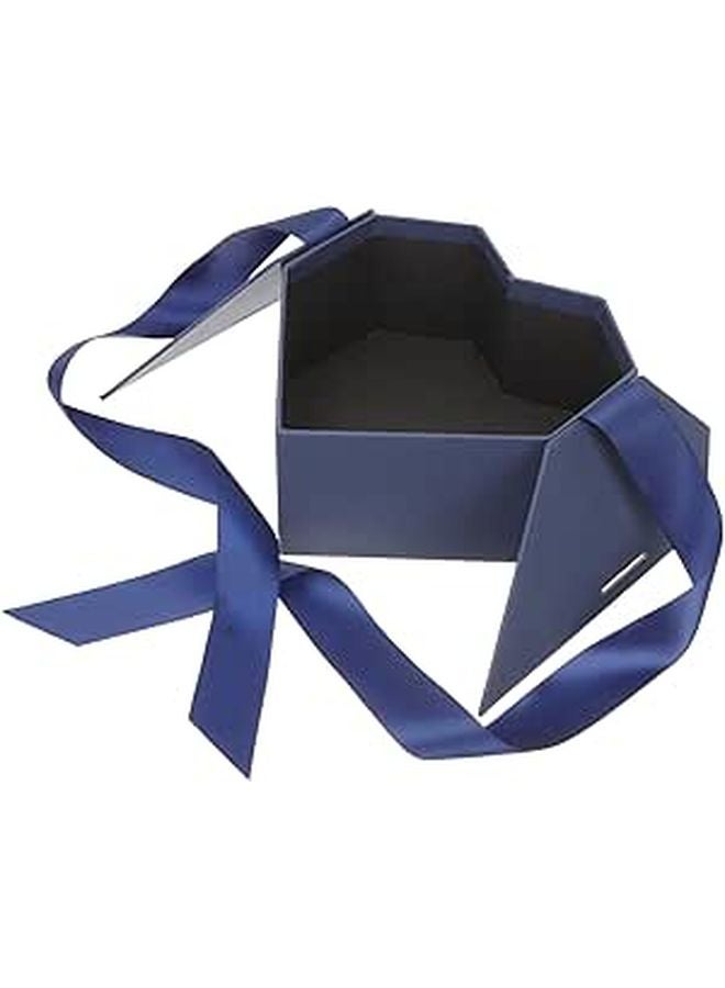 Heart Shaped Gift Wrapping Storage Box Set With Multifunctional Compartments For Valentines Day Wedding - Image 1