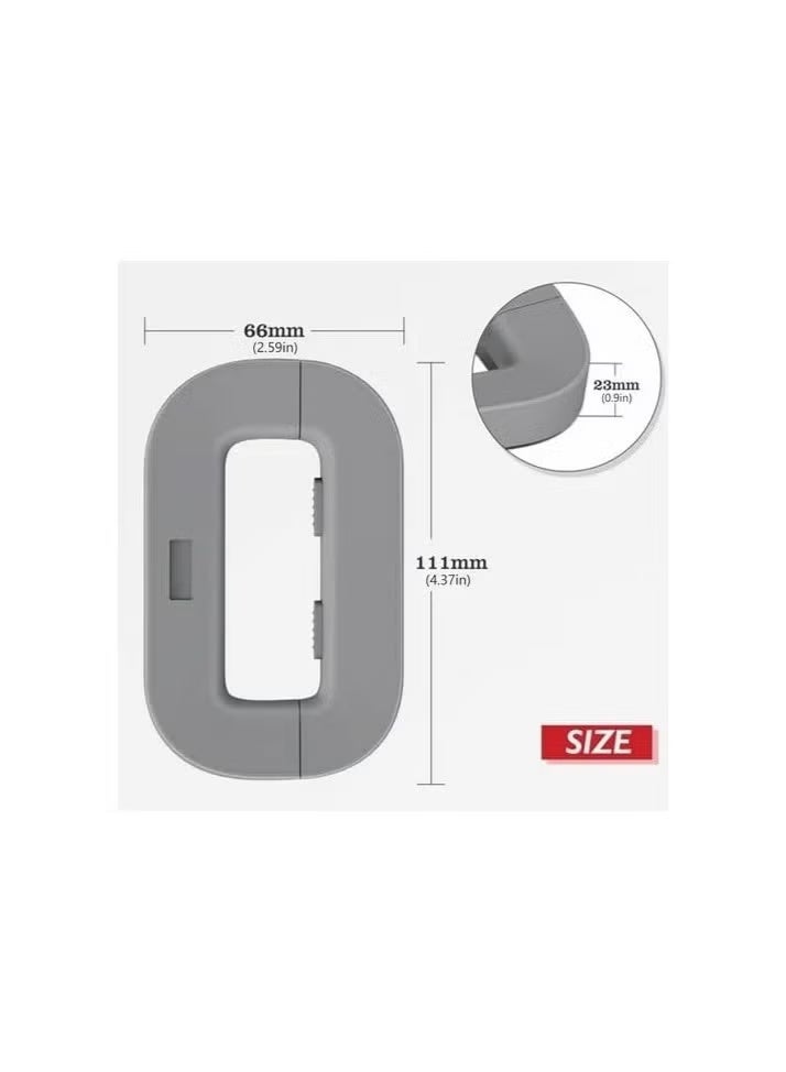Refrigerator door lock to prevent children from opening the door - Image 4