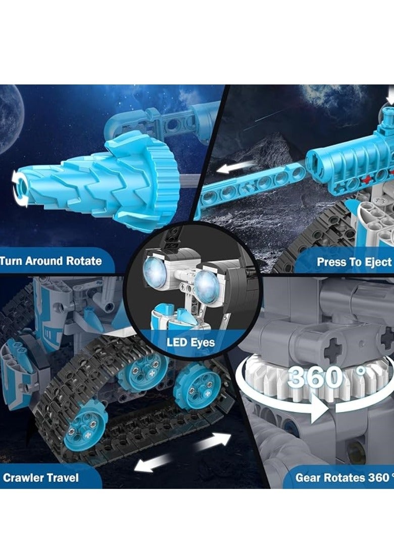 M MIAOYAN 5 in 1 Robot Building Kit, Remote & App Control Educational Projects,720+Pcs DIY Tank & Garden Cars STEM Build Toys Sets for 8+ Years Old Boys and Girls  - Image 3