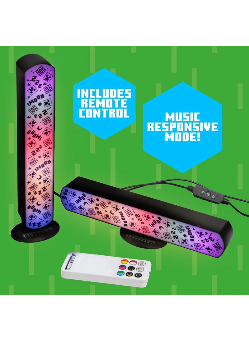 Paladone Paladone Minecraft Light Bar Set of 2 with Remote