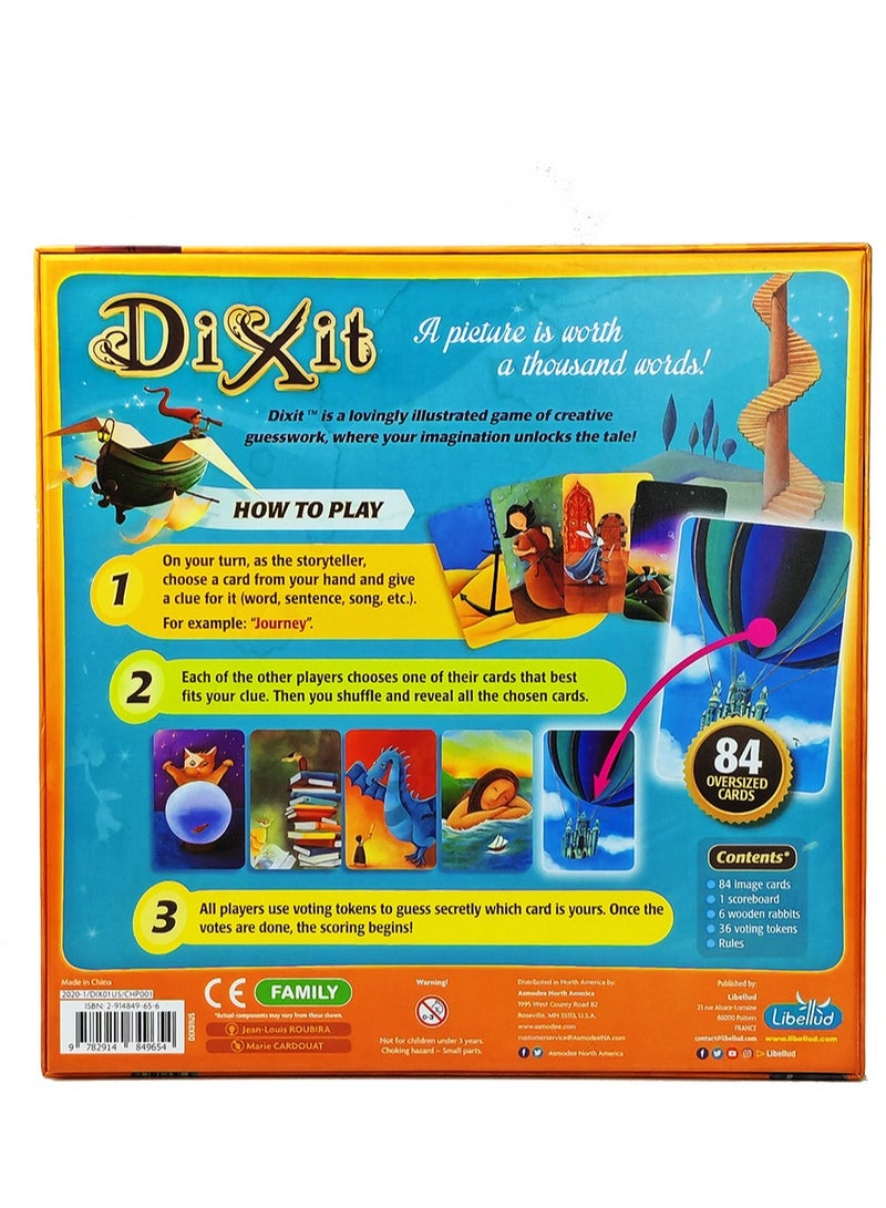 Libellud Dixit Stella Univerus English Board Game Dixit Expansion Journey Harmonies Daydreams Card Friends Family Dinner Party Game Gifts - Image 4