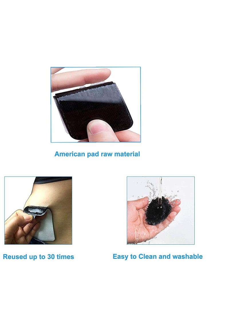 SYOSI - 24PCS TENS Unit Replacement Pads 2 2 Reusable Tens Pads Replacement Electrode Patches Compatible with AUVON TENS TENS 7000 Healthmate Forever TENS - Image 1