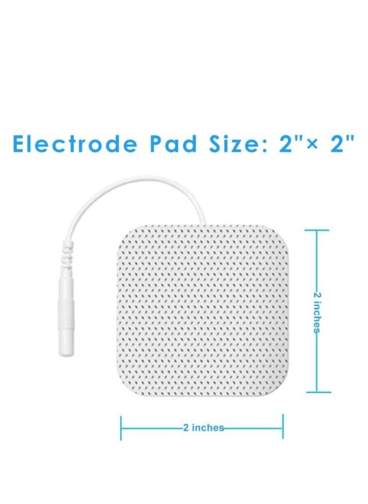 SYOSI - 24PCS TENS Unit Replacement Pads 2 2 Reusable Tens Pads Replacement Electrode Patches Compatible with AUVON TENS TENS 7000 Healthmate Forever TENS - Image 1