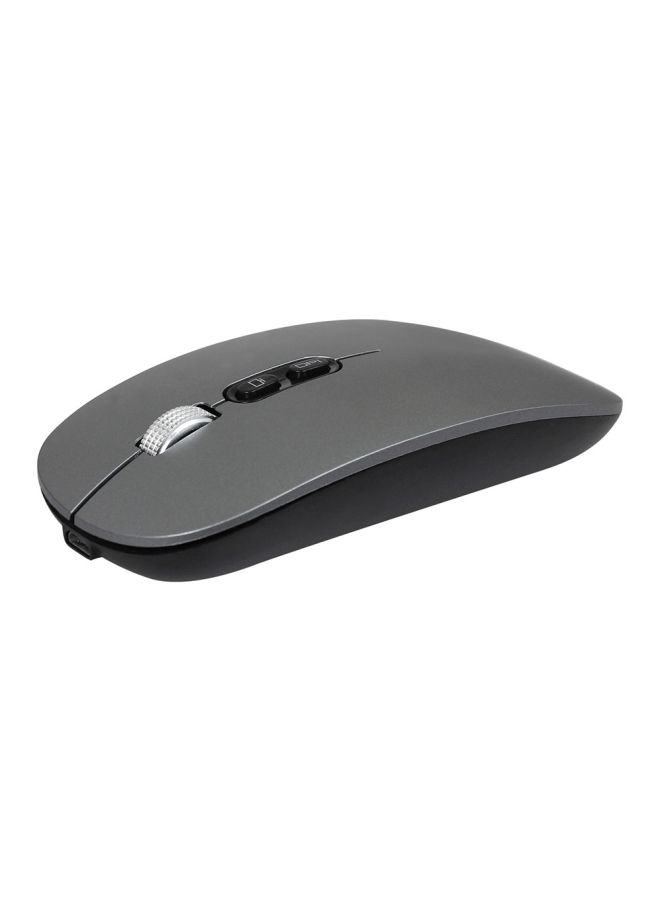 NIBEMINENT M103 Wireless Rechargeable Mouse 11.3x2.5x5.7cm Grey/Black  - Image 3