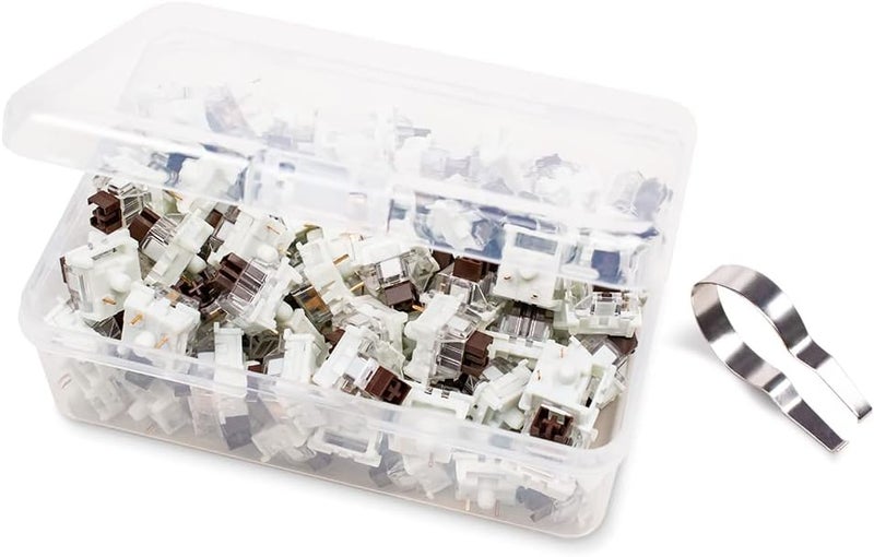 MarsHopper OUTEMU Linear Black Switch 3-Pin Key Switch - Cherry MX & Gateron Equivalent DIY-Replacing Switches for Redragon Mechanical Keyboards(90PCS) - Image 3