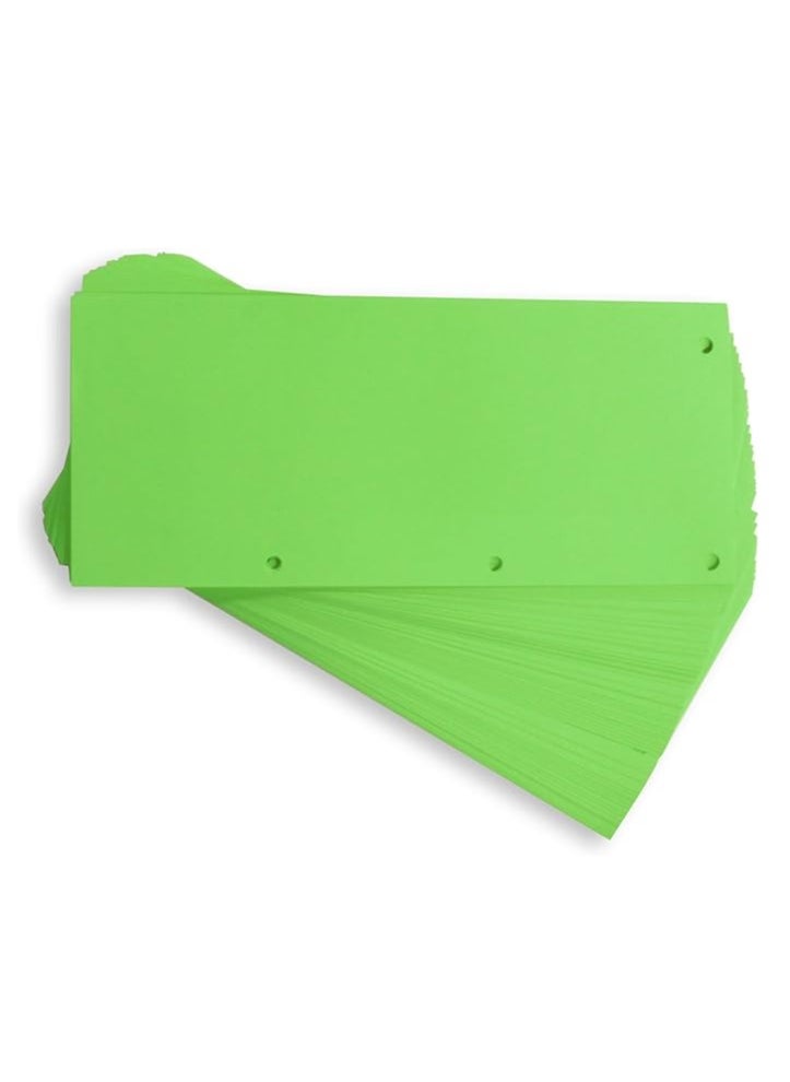 ELBA - Elba 400014012 Strips Duo, Neutral, 240 x 105 mm; 160 g/m²/Box 60 Dividers, Green - Image 1