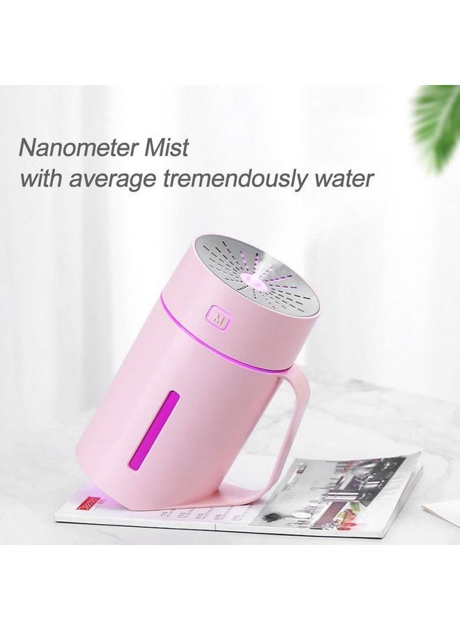 NIBEMINENT - USB Humidifier Cup Handheld Portable White 15.4x9.6x9.4cm - Image 1