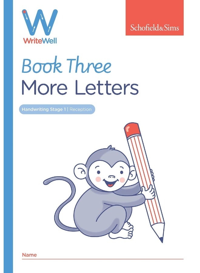 WriteWell 3: More Letters, Early Years Foundation Stage, Ages 4-5 - Image 1