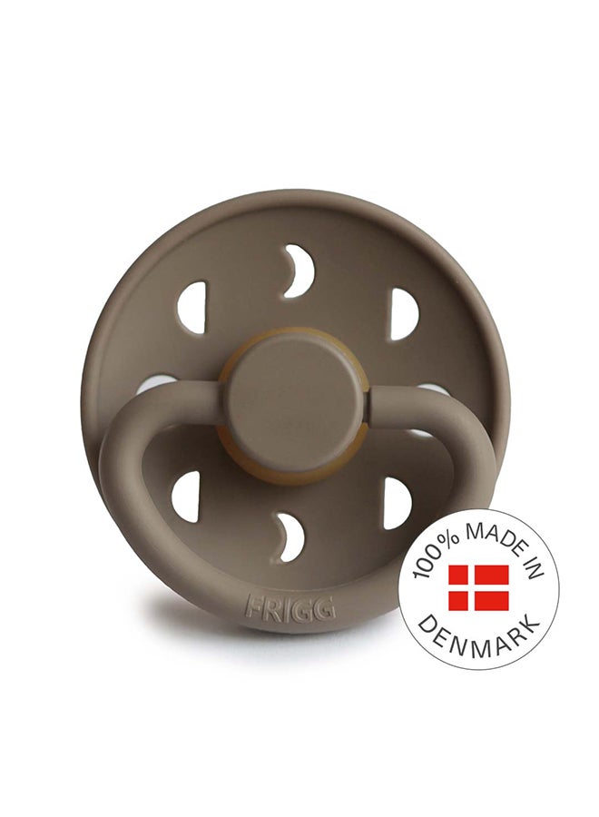 FRIGG Moon Phase Latex Baby Pacifier 6-18M 1-Pack Portobello - Size 2 - Image 3