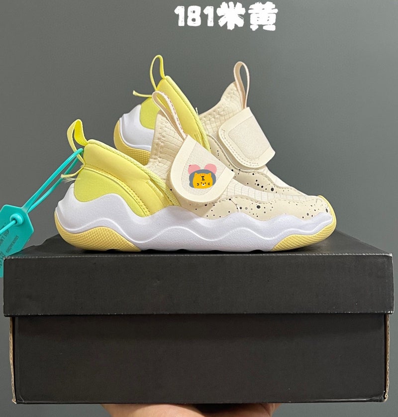 Putian Kidsren'S Shoes Aj New Small Shark Mesh Kidsren'S Lightweight One-Legged Men'S And Women'S Sports Running Shoes Basketball Shoes - Image 1
