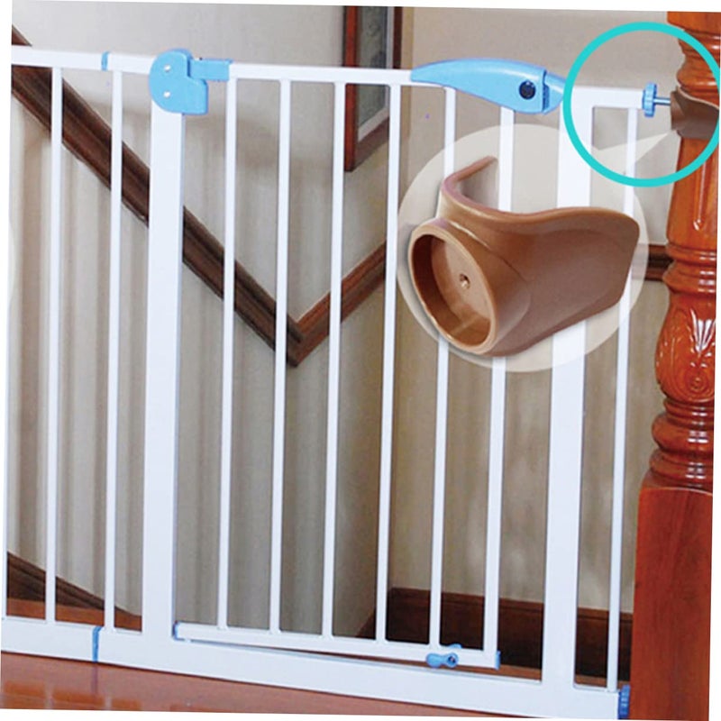 4 Pcs Soft Wall Bumpers And Safety Cups For Door Stairs Baseboards Corner Protection - Image 5