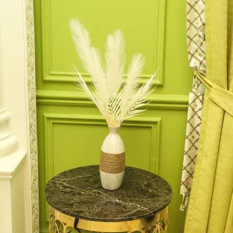 WYTE ORIGIN WYTE ORIGIN Pack of 2 Artificial Pampas Grass Sticks Faux Flowers for Vases Decoration Items for Home Office Festival Decoration RENDOM 