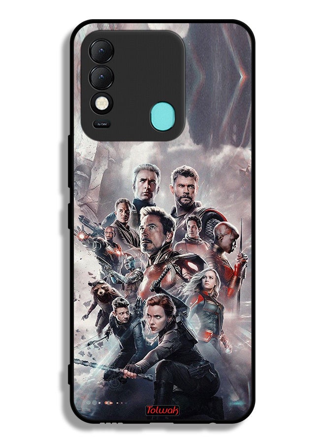 Tolwak Tecno Spark 8 Protective Case Cover Avengers - Image 2