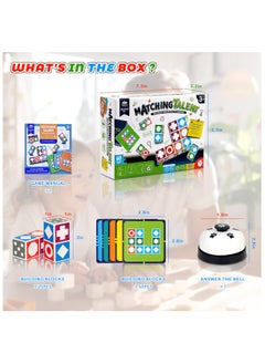 Anmi Wooden Matching Puzzle Board Game, Family Games for Children Adults for Ages 3+  - Image 2