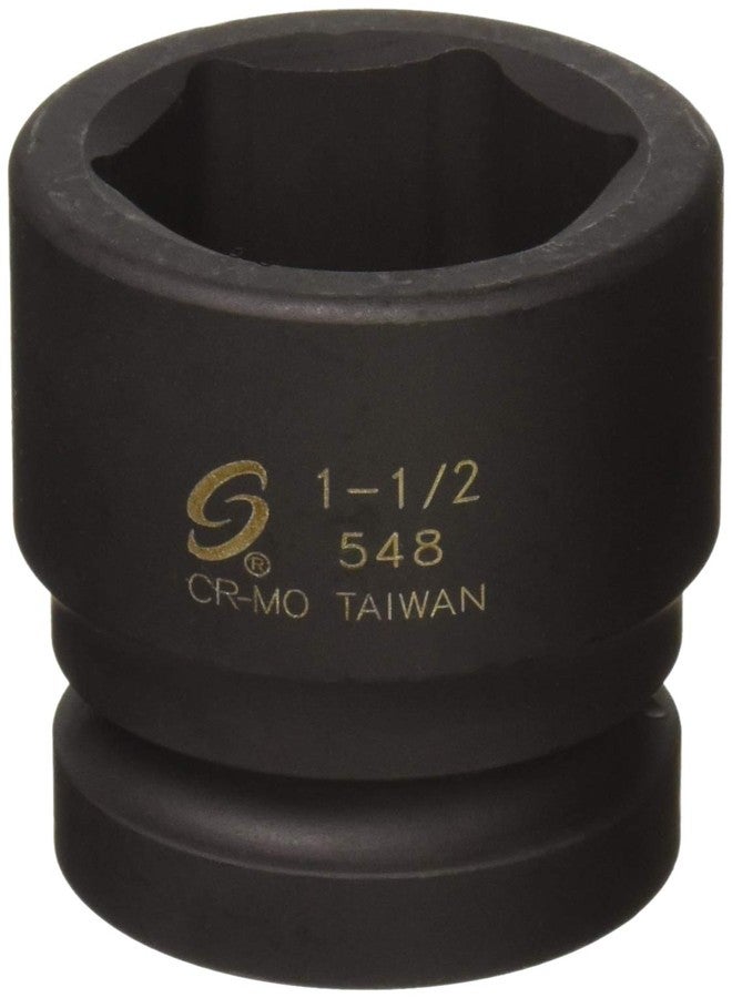 Sunex Tools Sunex 548 1" Drive Standard 6 Pt. Impact Socket 1-1/2" - Image 1
